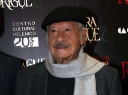 Ignacio López Tarso fue uno de los invitados a la presentación de esta cinta protagonizada por Chantal Andere. NOTIMEX  /