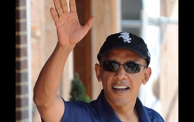 Obama se toma unos días de vacaciones durante el verano, tras atender temas críticos para su gobierno, como el derrame en el Golfo. AFP  /