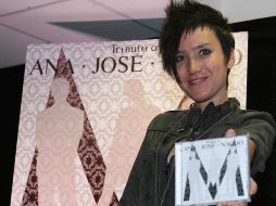La cantante Pambo durante presentación del disco “Tributo a: ANA*JOSÉ*NACHO” (Mecano). EL UNIVERSAL  /
