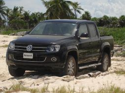 De apariencia imponente, el nuevo Amarok llega a nuestro país.  /