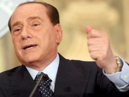 El primer ministro italiano, Silvio Berlusconi. ESPECIAL  /