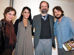 La periodista fue apoyada por el actor Diego Luna, la comunicadora Carmen Aristegui y el escritor Juan Villoro. EFE  /