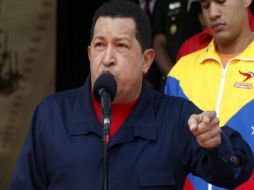 Hugo Chávez, estará fuera del aire hasta el próximo 3 de octubre. EFE  /