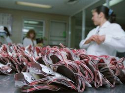 En promedio se captan alrededor de 100 unidades de sangre por día. ARCHIVO  /
