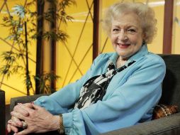 Betty White no asistió a la ceremonia de entrega del premio. AP  /