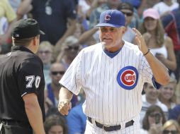 Lou Piniella dejará a los Cachorros de Chicago. AP  /