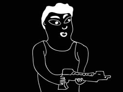 Uno de los carteles creados por los alumnos de comunicación visual de la Escuela Centro Diseño-Cine-Televisión. EL UNIVERSAL  /