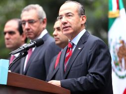 El Presidente Felipe Calderón dará cumplimiento al mandato constitucional en ocasión a su cuarto informe de labores. EL UNIVERSAL  /