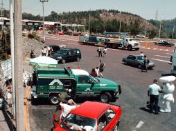 En coordinación con la SCT y la Policía Federal, los Ángeles Verdes prestaron ayuda y asesoría a los vacacionistas. NTX  /