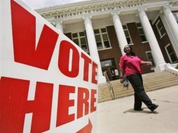 En el Condado de Marion, en Arkansas, se instalaron casillas para votar en las elecciones primarias de ese Estado. AP  /
