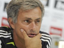 El portugués José Mourinho, técnico del Real Madrid, declaró que el equipo aún no se encuentra a listo .AFP  /