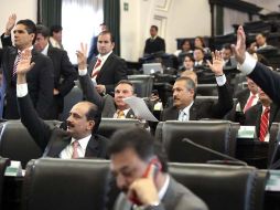 Aspecto de la sesión de la Comisión Permanente en el Congreso de la Unión. EL UNIVERSAL  /