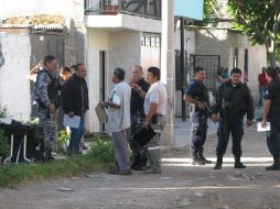El hallazgo del cadáver fue encontrado en un lote baldío, en la calle Sánchez Azcona. M. PATIÑO  /
