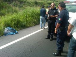 Personal de la Procuraduría estatal acudió a realizar las investigaciones de campo. O. RUVALCABA  /