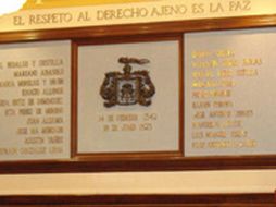 El escudo de armas de la ciudad de Guadalajara. ARCHIVO  /