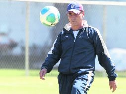 José Luis Real confía en que sus pupilos se levantarán el sábado ante Pumas. MEXSPORT  /