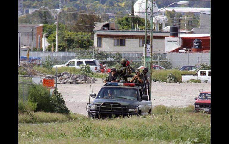El hallazgo tuvo lugar tras una balacera entre militares y hombres armados. EL UNIVERSAL  /
