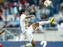 El jugador del Pumas amenaza con salir por el triunfo ante Chivas como visitantes. MEXSPORT  /