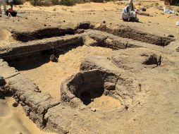 El yacimiento arqueológico fue hallado en el oasis de Al Jarga  /