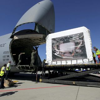 El detector antimateria está listo para su viaje a la EEI