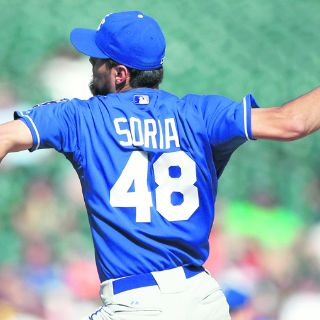 Joakim Soria, a siete salvamentos de superar su marca