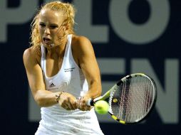 La tenista danesa, Caroline Wozniacki, viene de coronarse apenas el lunes del torneo en Montreal. AFP  /