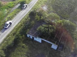 En esta finca fueron asesinadas 72 personas, 58 varones y 14 mujeres, en San Fernando, Tamaulipas. EFE  /