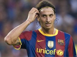 Zlatan Ibrahimovic desconoce el problema que tenga Guardiola con él. AP  /