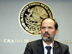 Gustavo Madero rechazó que sea el candidato del Presidente para la dirigencia del PAN. NTX  /