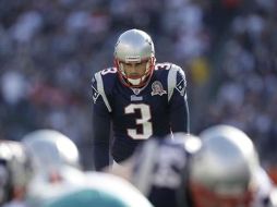 Stephen Gostkowski será de los mejor pagados en la NFL. ESPECIAL  /