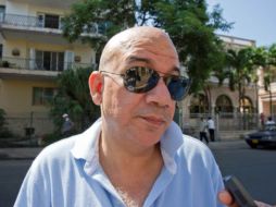 Almeida sólo cuenta con un permiso provisional, por lo que planea regresar a Cuba. AFP  /