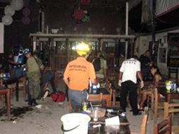 En Puerto Vallarta hubo 20 lesionados por la explosión de una granada. EL UNIVERSAL  /