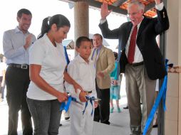 Children International inauguró ayer su cuarta sede en Jalisco, en la colonia Nueva Santa María . S. NÚÑEZ  /