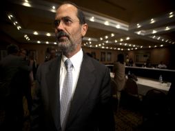 El senador puntualizó que no pudo comentar con el Presidente Calderón Hinojosa la petición de las diversas bancadas. EL UNIVERSAL  /