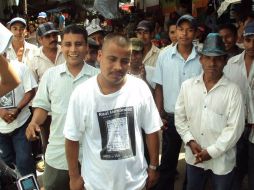El activista Raúl Hernández fue puesto en libertad este viernes. EL UNIVERSAL  /