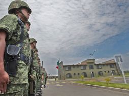Este mediodía se inauguraron las instalaciones de la V Región Militar. S. NÚÑEZ  /