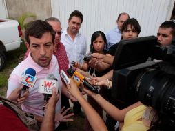 Castro Reynoso critica la negativa de la fracción panista para aprobar el crédito por 300 millones de pesos. S. NÚÑEZ  /