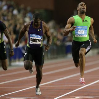 Tyson Gay gana, pero no superó la marca del año