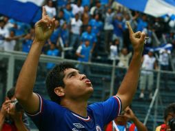 Javier Orozco sigue siendo el hombre gol de los Cementeros de Cruz Azul. MEXSPORT  /