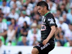 Carlos Adrián Morales fue el autor del primer gol del encuentro. MEXSPORT  /