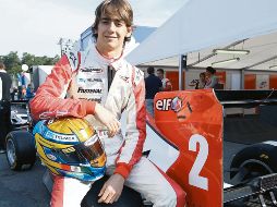 Esteban Gutiérrez tendrá hoy la posibilidad de conquistar el título en el circuito de Spa-Francorchamps. MEXSPORT  /