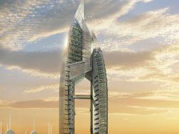 Proyección de la arquitectura y urbanización de la ciudad de Dubai. ESPECIAL  /