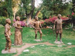 Parque La Alameda en Dolores Hidalgo. ESPECIAL  /