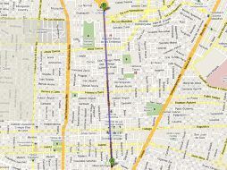 Entre las calles cerradas estaban la avenida Alcalde desde Miguel Blanco, hasta la avenida Manuel Ávila Camacho. ESPECIAL  /