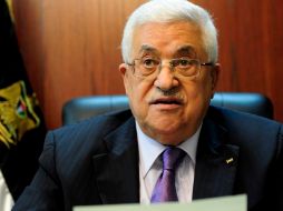 El presidente palestino Mahmud Abás, durante su discurso televisivo. EFE  /