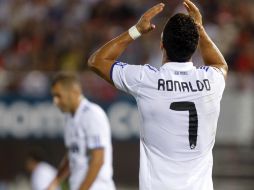 El madrileño Cristiano Ronaldo  triste por el empate. REUTERS  /