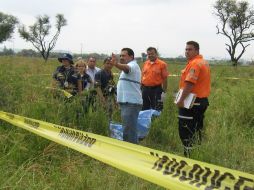 La fallecida fue encontrada boca abajo y tenía huellas de violencia. O. RUVALCABA  /