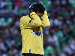 José Francisco Canales se lamenta por una nueva derrota de los Rojinegros. JAMMEDIA  /