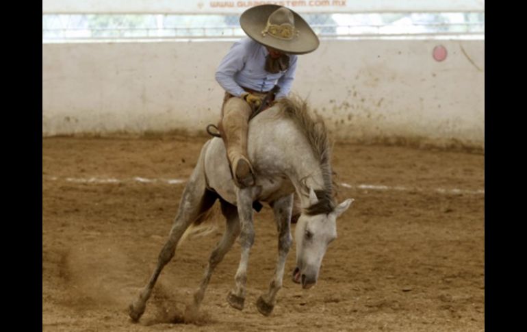 Las manganas a caballo llamaron la atención de los asistentes. S.NUÑEZ  /