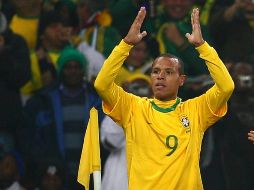Foto de archivo de Luis Fabiano Clemente con la Seleción brasileña. JAMMEDIA  /